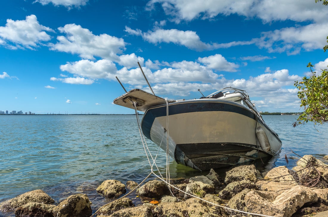 Beached Boat